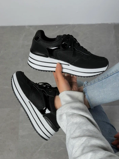 Royalfashion Pantofi sport pentru femei pe platformă Revided