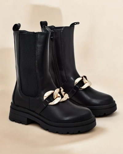 Cizme inalte de dama Royalfashion Romur