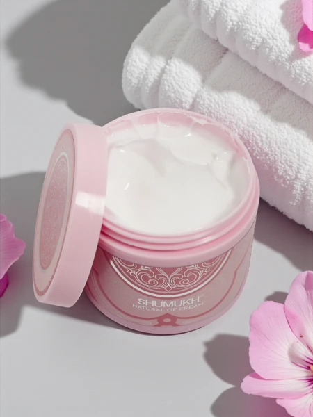 Krem do twarzy i szyi z efektem rozjaśnienia i nawilżenia Light Pink