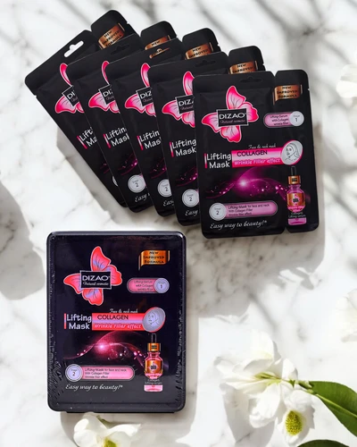 DIZAO - Set de ser și mască cu colagen 6g + 36g x 10buc