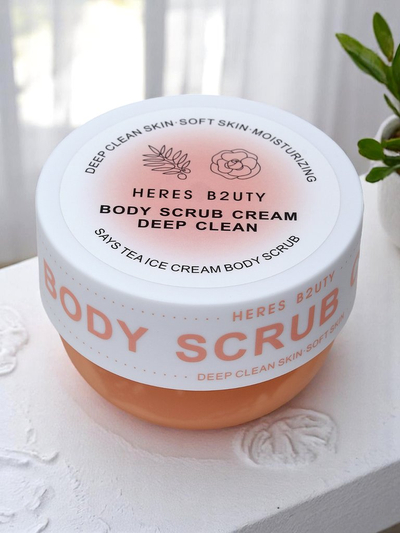 Exfoliant corporal cu granulație mare