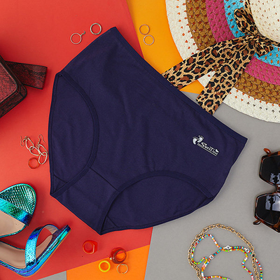 Slip de dama bleumarin, slip PLUS SIZE- Lenjerie intima