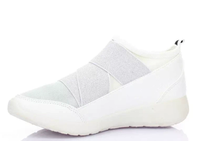 OUTLET Pantofi sport albi si argintii - Incaltaminte