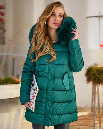 Royalfashion Jachetă de iarnă matlasată pentru femei