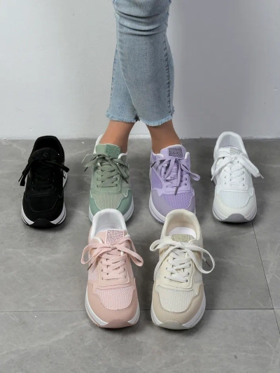 Royalfashion Pantofi sport pentru femei cu platformă Revided