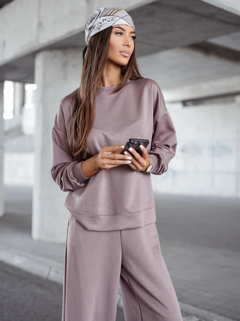 Royalfashion Wiskozowy Damski komplet dresowy FlowFit