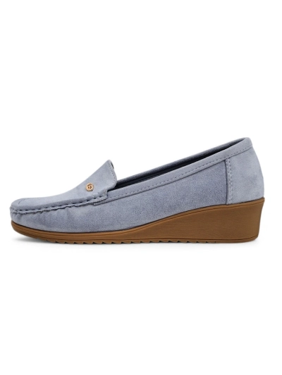 Royalfashion Mocasini cu toc mic pentru femei Lepolt