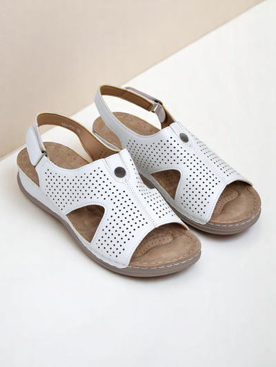 Royalfashion Sandale decupate pentru femei Leminni
