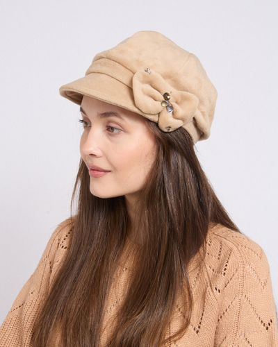 Beret de damă de la Royalfashion cu un fundiță