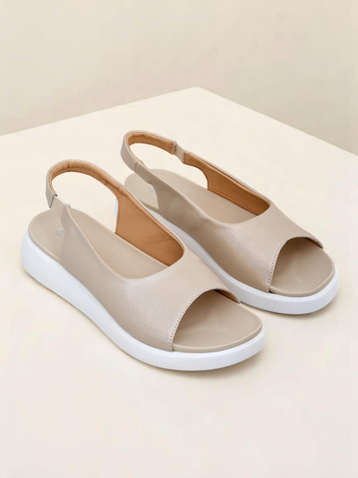 Royalfashion Sandale de damă cu talpă groasă Luna Shines