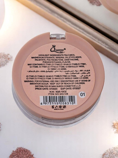 Queen Iluminator Compact pentru Față Pearl Glow