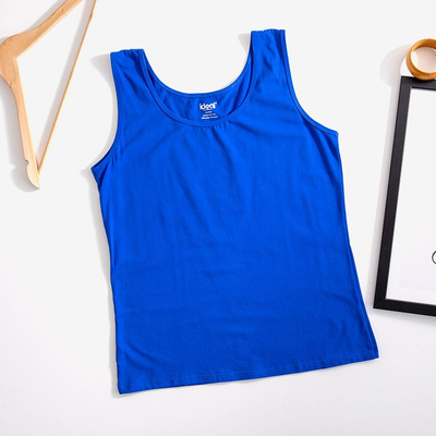 Bluză pentru femei cu cobalt - Îmbrăcăminte