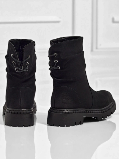 Botine dama mate Lumira