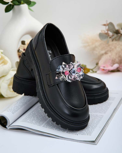 Royalfashion Mocasini de damă cu mărgele colorate Karonia