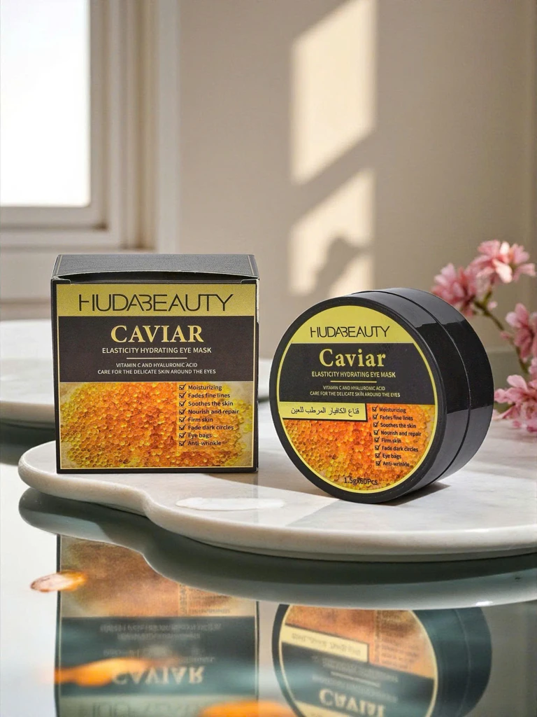 Aurelia Caviar Eye Mask Hydro Vitale – nawilżające płatki pod oczy HudaBeauty