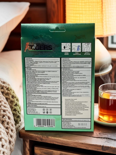 Plasturi Naturali pentru Dureri de Gât 10 bucăți