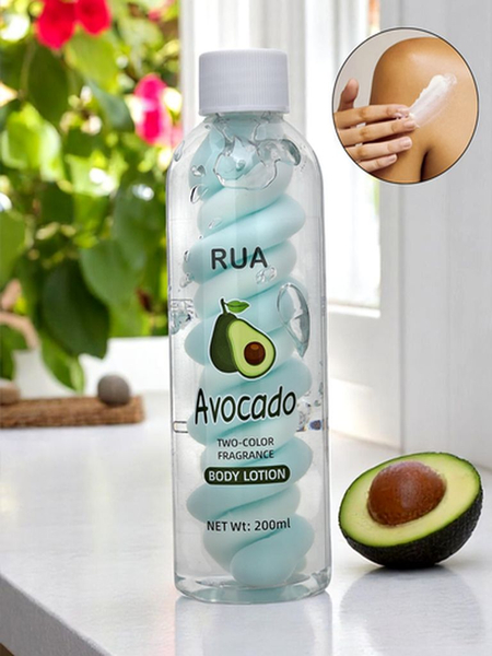 Loțiune de corp hidratantă și netezitoare cu avocado