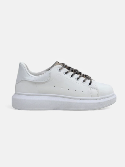 Lalla Bianca: Sneakers Eleganți Dama cu Platformă