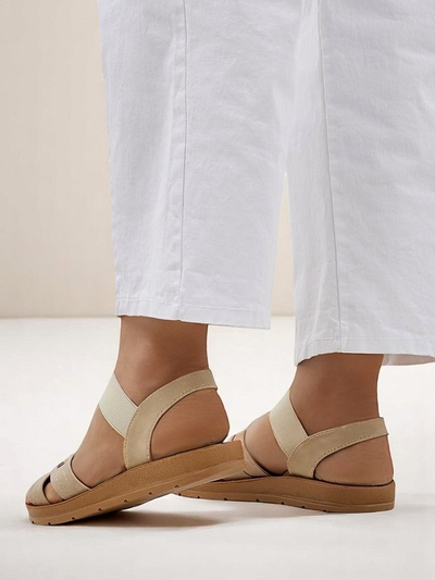 Sandale de damă Royalfashion cu elastic Zerefis