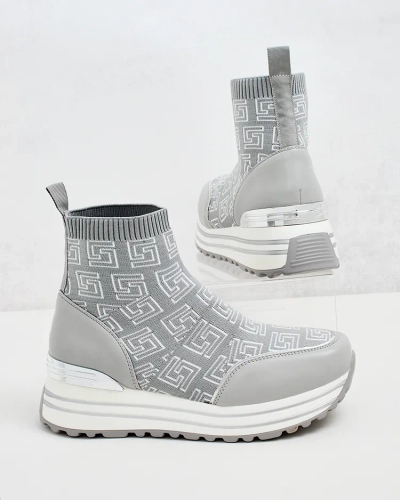 Royalfashion Adidași sport înalți pentru femei Lori