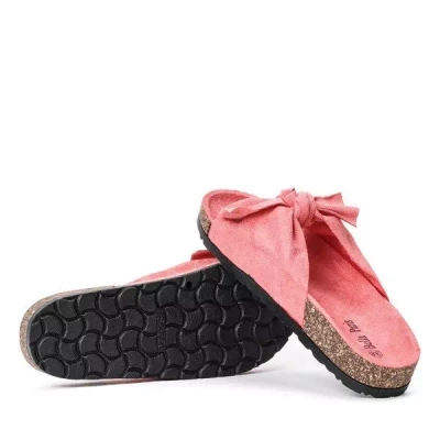 OUTLET Flip-flops roz cu fundă Summer Blow - Încălțăminte