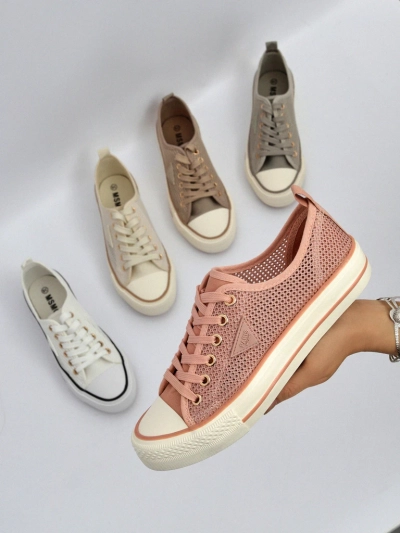 Royalfashion Sneakers perforate pentru femei Rebbse