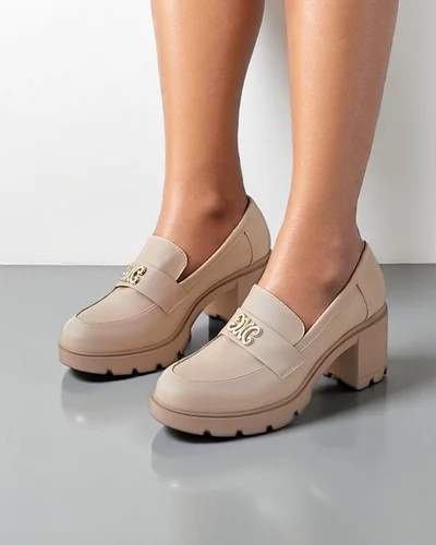 Mocasi cu toc Royalfashion pentru femei Blascos