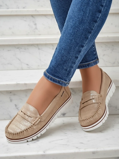 Royalfashion Mocasi din suede ecologic pentru femei Bellisse