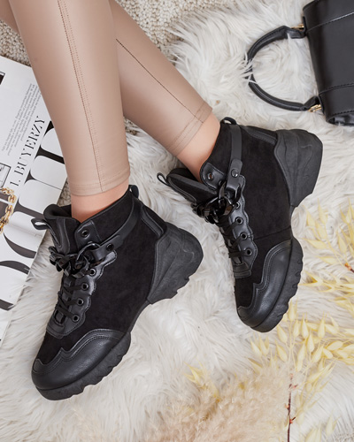 Royalfashion Adidași înalți sport de damă Bullaro