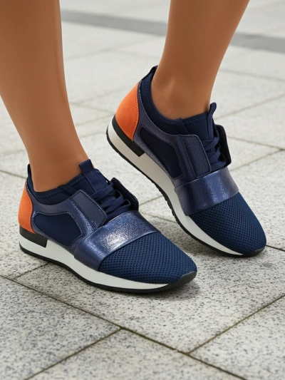 Vittoria Pantofi Damă Bleumarin din Piele Ecologică