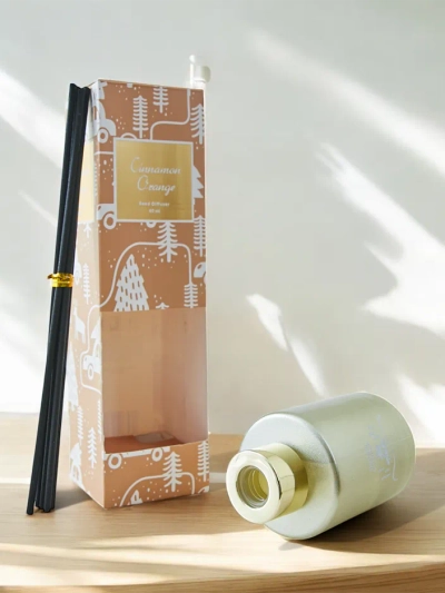 Dispersor de parfum cu bețișoare cu aromă de scorțișoară și portocală 60 ml