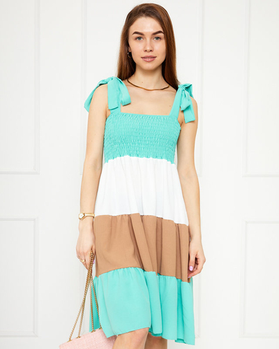 Rochie de damă „mint cu bretele legate - Îmbrăcăminte
