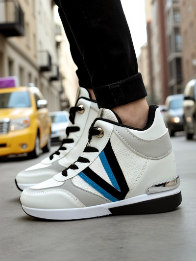Royalfashion Pantofi sport pentru femei cu toc ascuns Venixxe