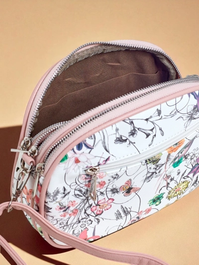 Royalfashion Geantă de damă mică din piele ecologică Floriana