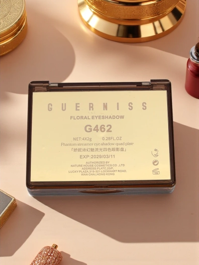 Guerniss Paletă de 4 farduri de pleoape glitter Chocolate Fudge