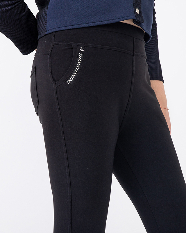 Treggings de damă de culoare PLUS SIZE - Îmbrăcăminte