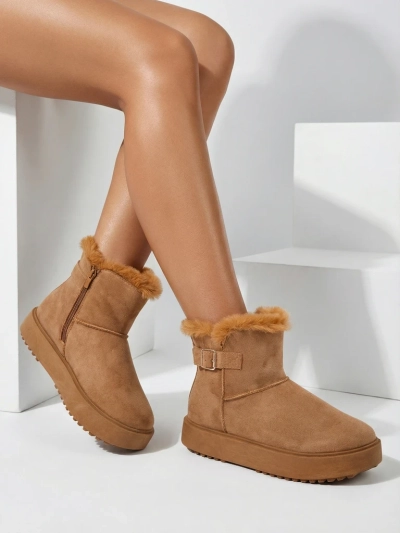 Royalfashion Krótke buti a'la śniegowce ženske Aurelia Classico