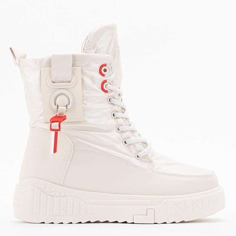 Cizme de zăpadă damă crem de la Nakasha - Încălțăminte