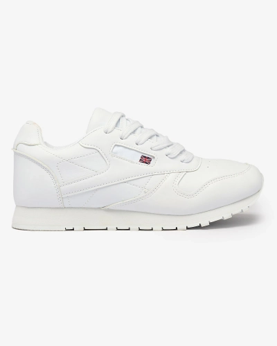 Royalfashion Classic Pantofi sport alb pentru femei Reurabos