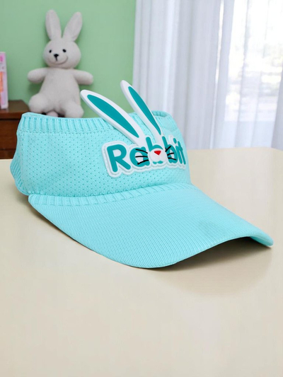 Royalfashion Vizieră de soare pentru copii cu urechi de iepuraș