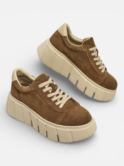 Sneakers sport damă din piele naturală Eller