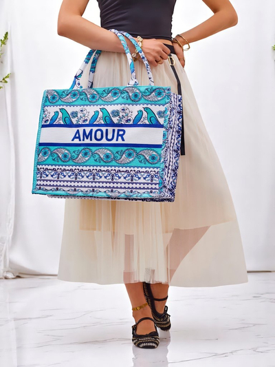 Royalfashion Geantă din material textil Amour Vibes
