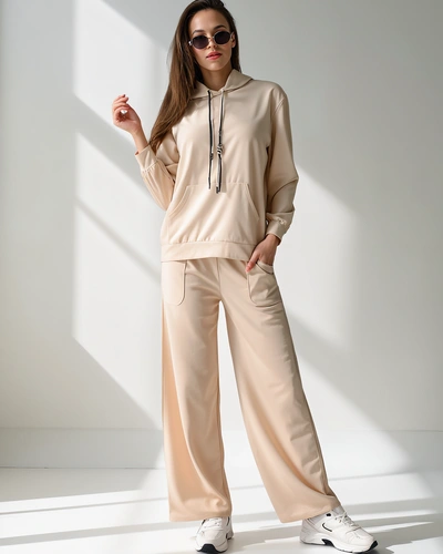 Royalfashion Set casual de viscoză pentru femei