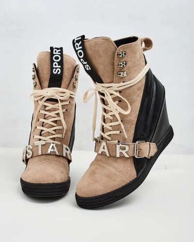 Royalfashion botine pe toc Ronii pentru femei