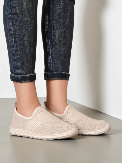 Royalfashion Pantofi sport pentru femei, tip slip-on, Ollabes