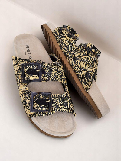 Royalfashion Sandale dama cu catarame Samorra