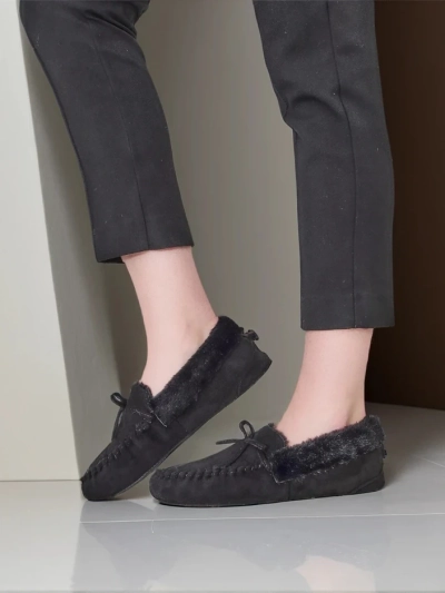 Mocasi pentru femei Royalfashion cu blană Ahtikes