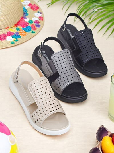 Royalfashion Sandalia pa hende muher cu suela diki BreezyStep