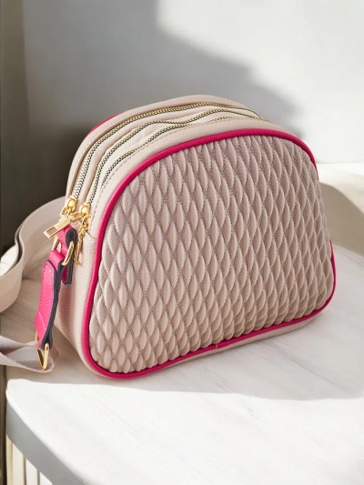 Royalfashion Geantă mică pentru femei din eco-piele cu embosare