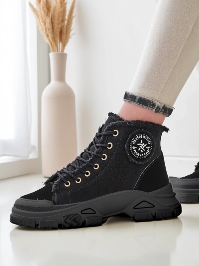 Royalfashion Pantofi sport înalte pentru femei Hirrias